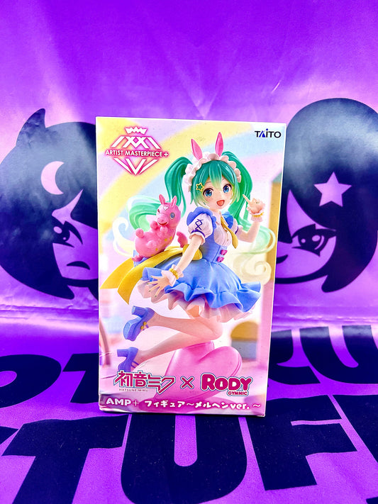 Figurine - Hatsune Miku & Rody - Artist MasterPiece+ - Fairy Tale - 17cm (Boite Grade B)