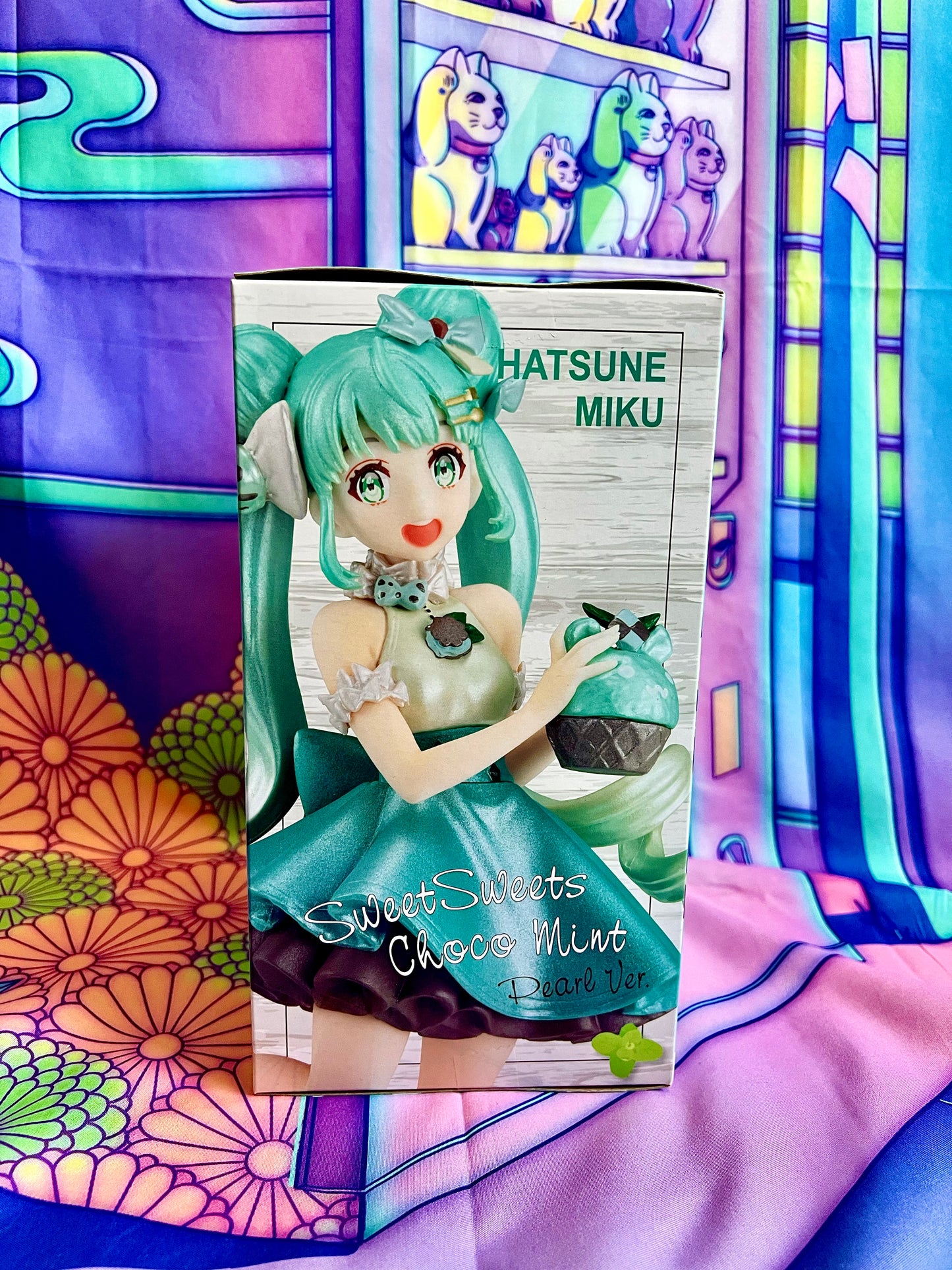 Figurine - Hatsune Miku - Sweet Sweets Choco Mint Pearl ver - FuRyu - 17cm