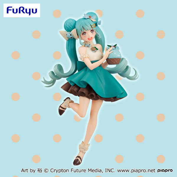 Figurine - Hatsune Miku - Sweet Sweets Choco Mint Pearl ver - FuRyu - 17cm