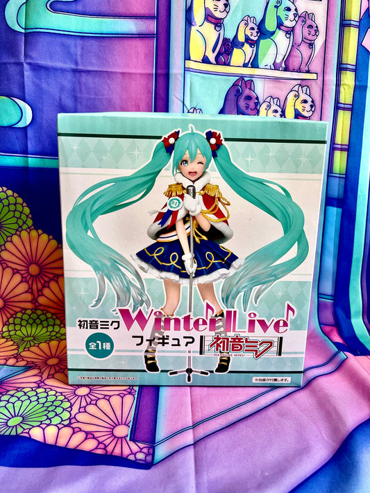 Figurine - Hatsune Miku - Winter Live Wink - Taito - 18cm - Neuve