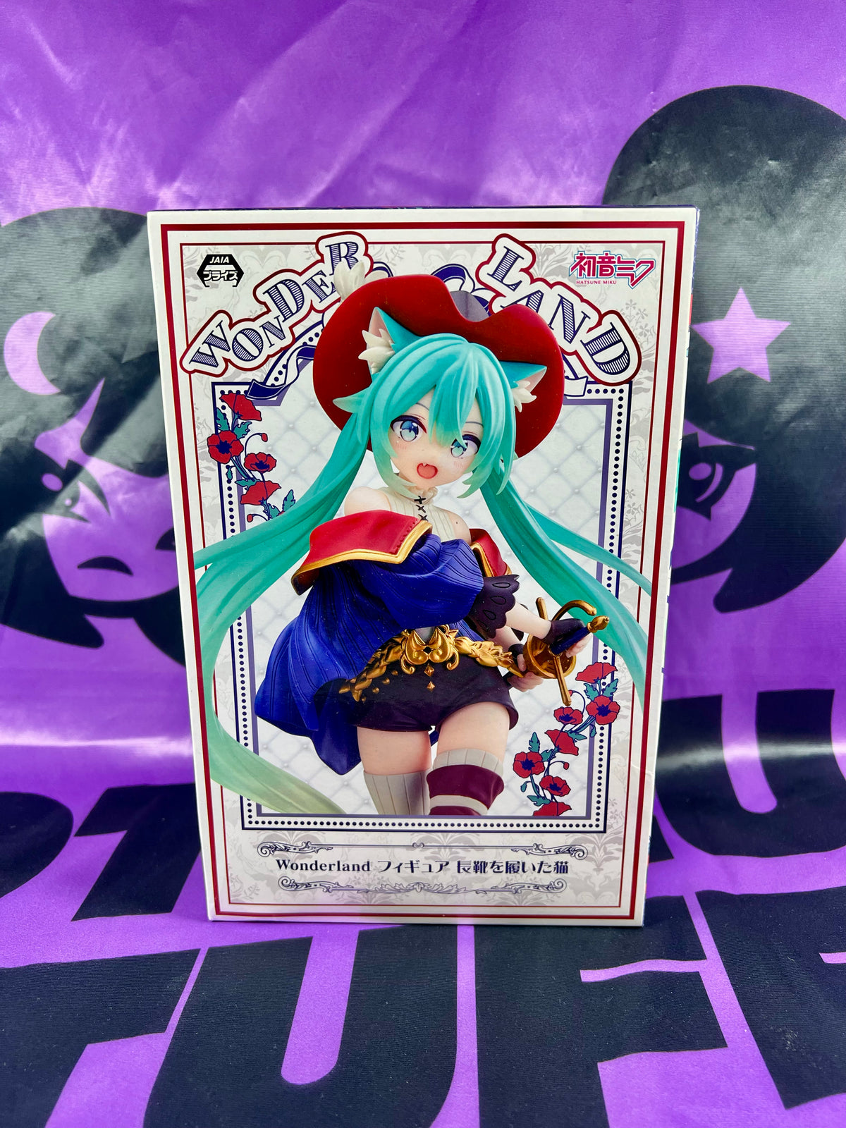 Figurine - Hatsune Miku - Wonderland Series - Nagagutsu o Haita Neko - 18cm [En Stock]