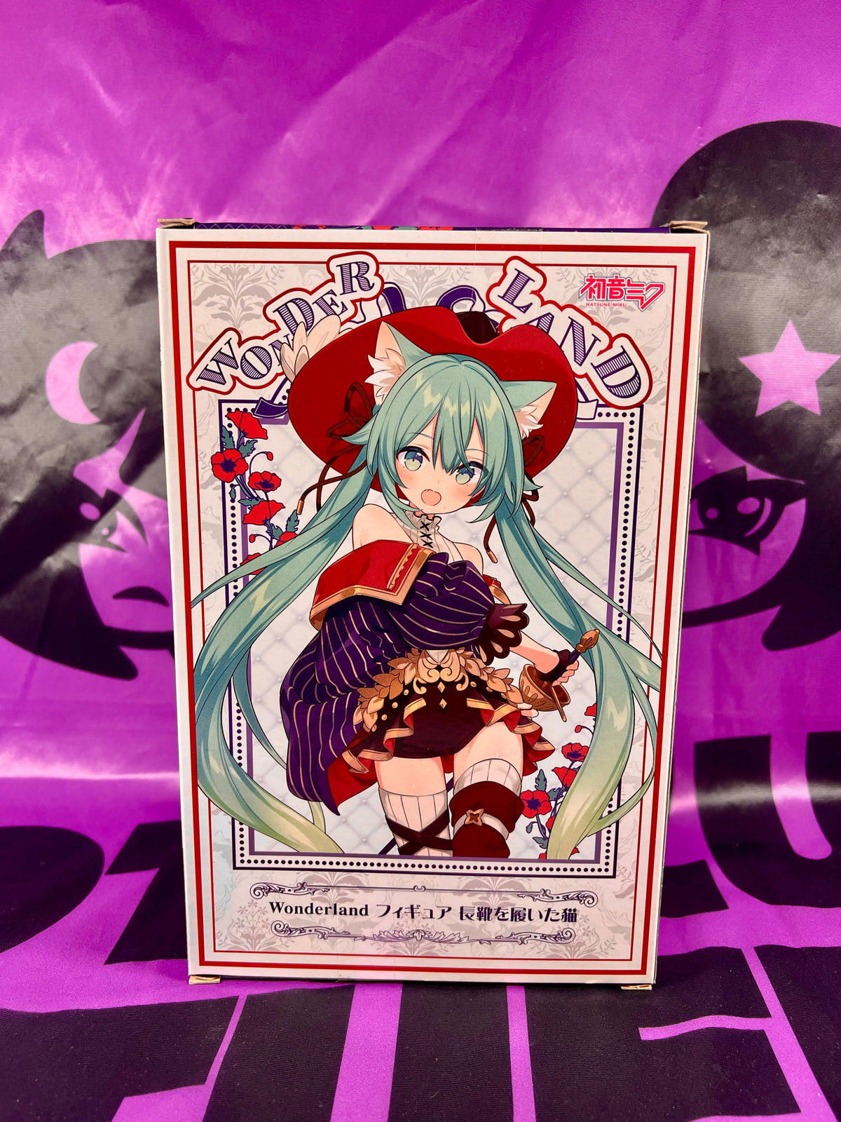 Figurine - Hatsune Miku - Wonderland Series - Nagagutsu o Haita Neko - 18cm [En Stock]