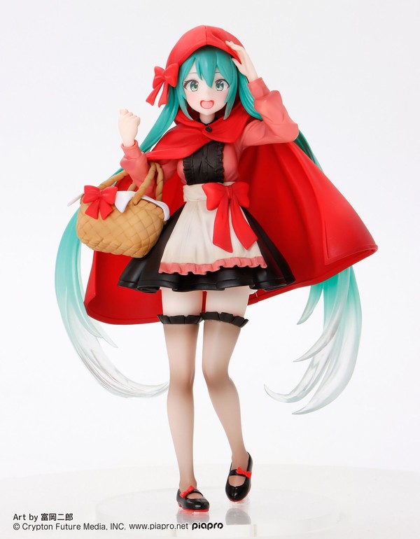 Figurine - Hatsune Miku - Wonderland Series - Red Riding Hood - Taito - 18cm - Neuve