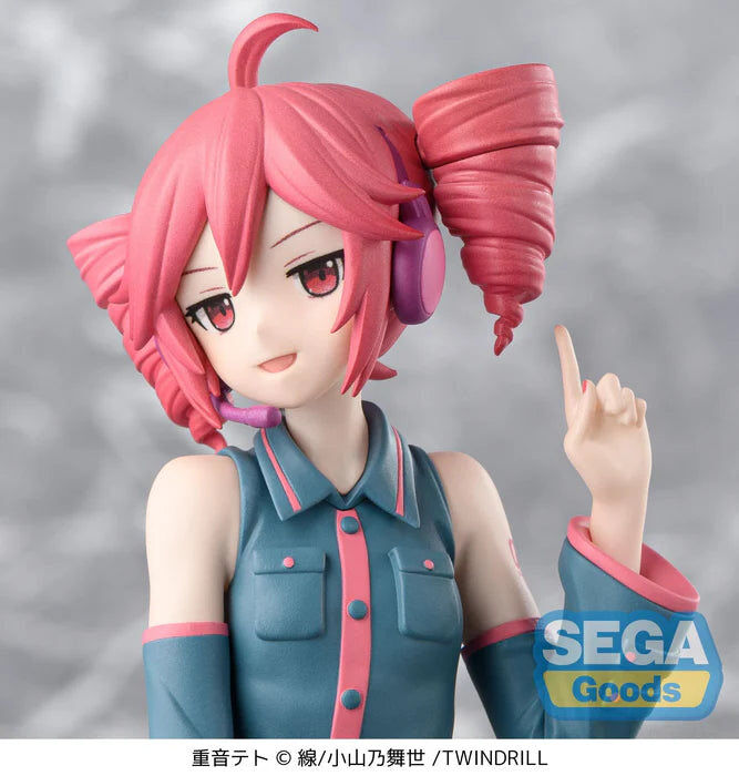 Figurine - Kasane Teto - Premium Chokonose Figure - 14cm [In Stock]