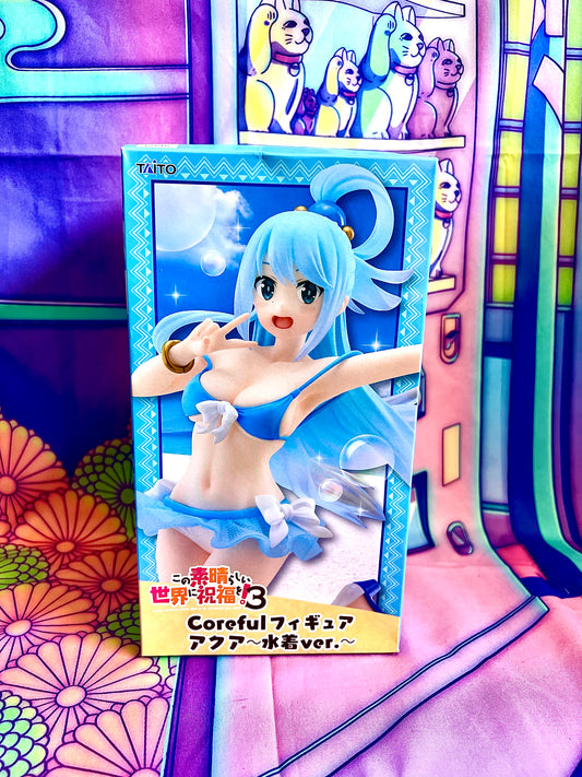 Figurine - Konosuba - Aqua - Coreful Figure - Mizugi ver - Taito - 18cm