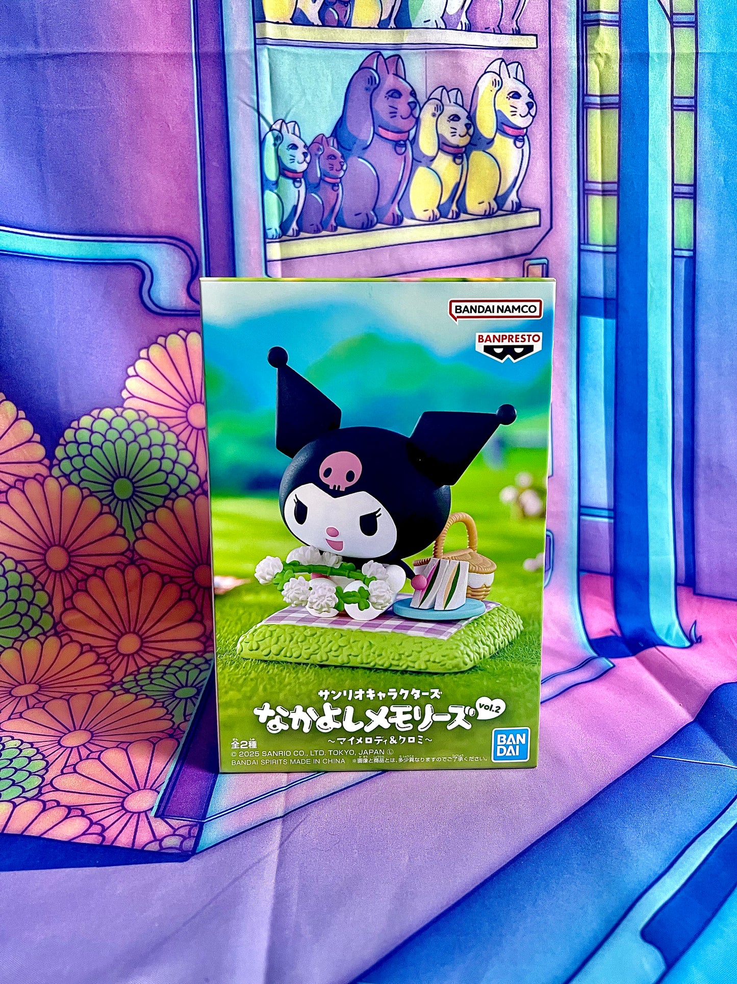 Figurine - Kuromi - Sanrio Characters Nakayoshi Memories vol.2 - 8cm