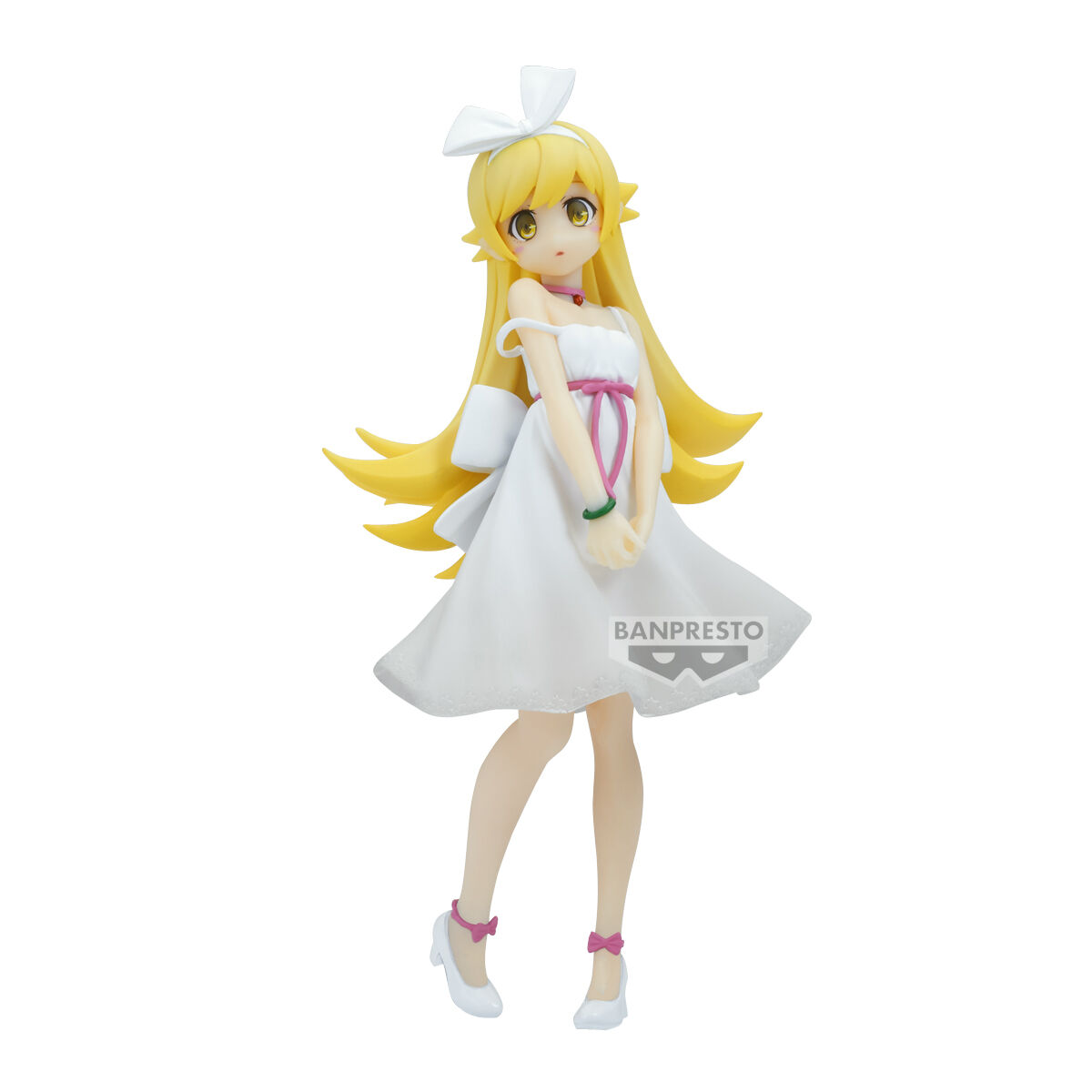 Figurine - Monogatari Series - Oshino Shinobu - Clear Material - Bandai - 20cm - Neuve
