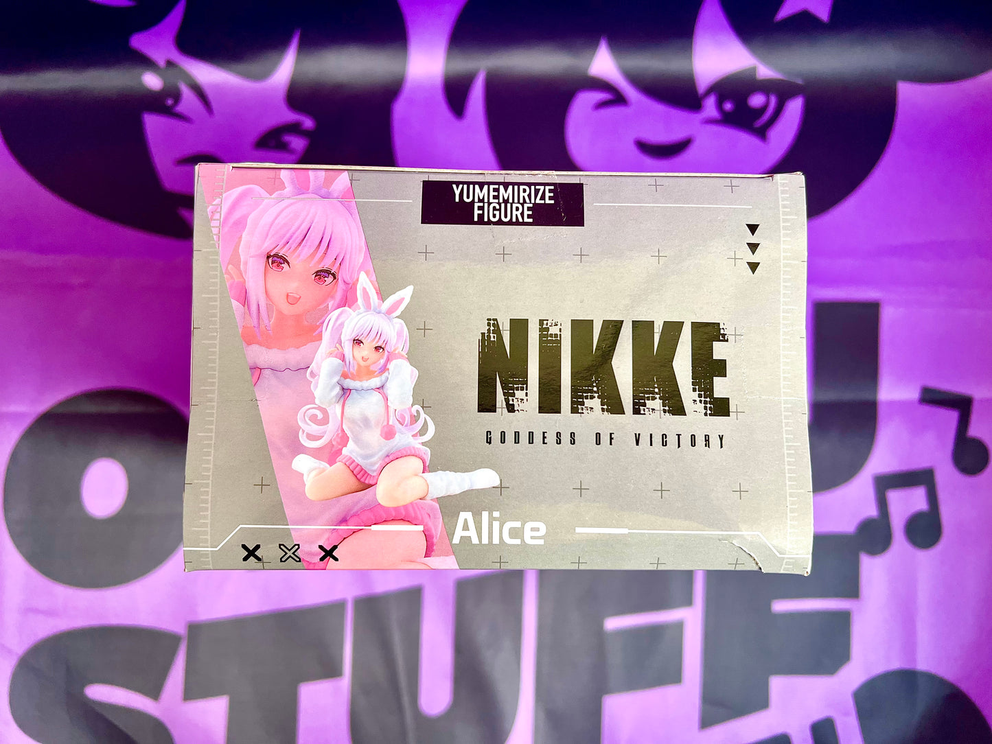 Figurine - Nikke : Goddess of Victory - Alice - Yumemirize - 10cm (Boite abimée)