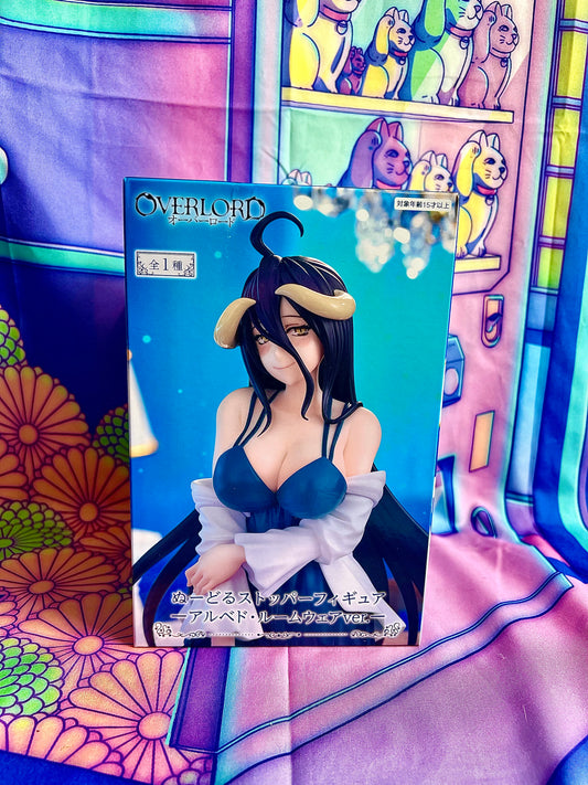 Figurine - Overlord - Albedo - Noodle Stopper - Room Wear ver - FuRyu - 12cm - Neuve
