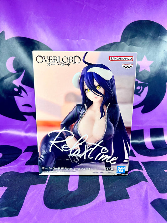 Figurine - Overlord - Albedo - Relax Time - 18cm (Longueur) [En Stock]