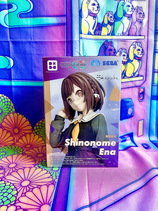 Figurine - Ena Shinonome - Project Sekai ft. Hatsune Miku - 16cm (Boite abimée)