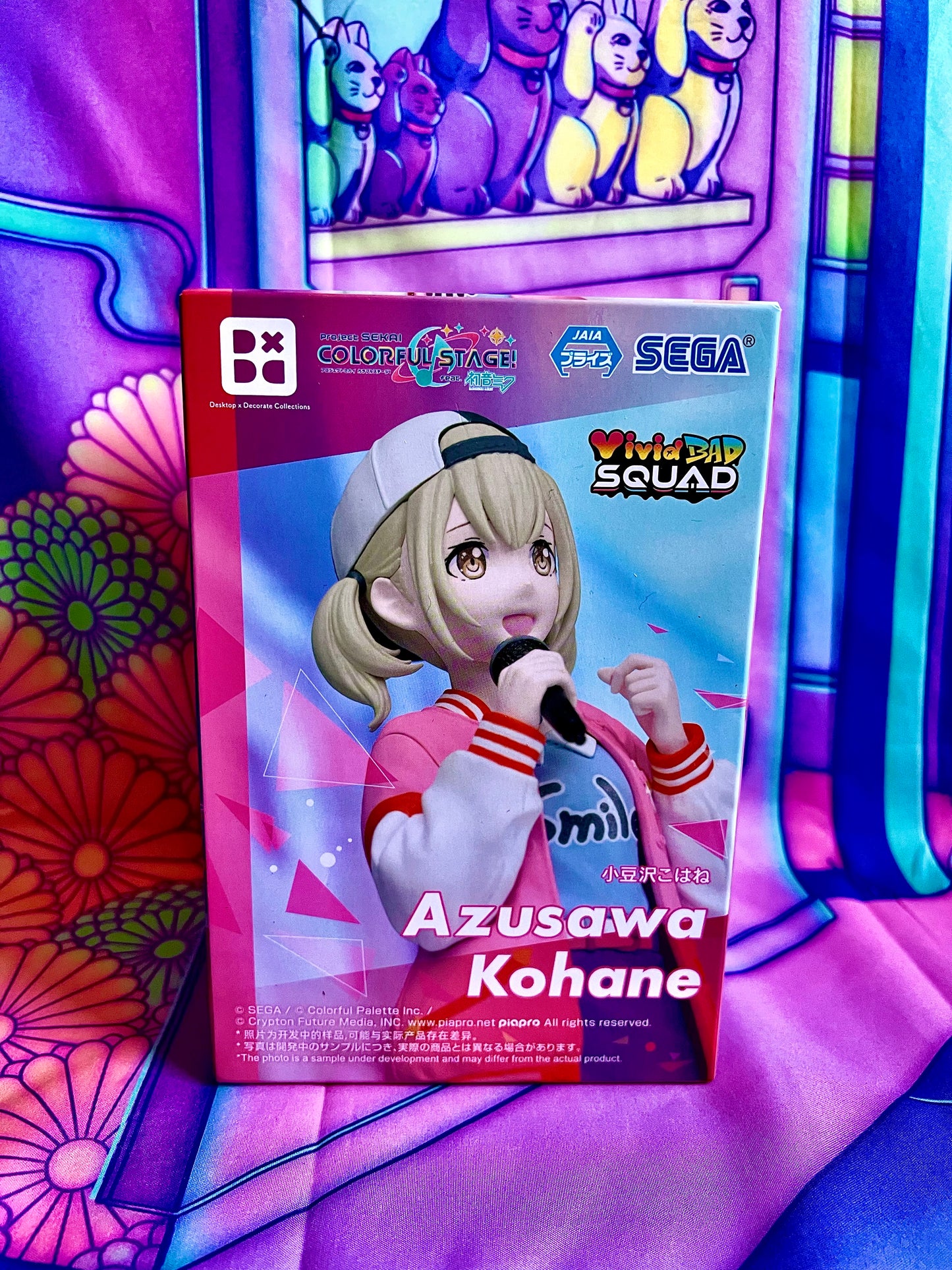 Figure - Kohane Azusawa - Project Sekai Colorful Stage ft. Hatsune Miku - Vivid Bad Squad - Desktop×Decorate - 16cm - Sega