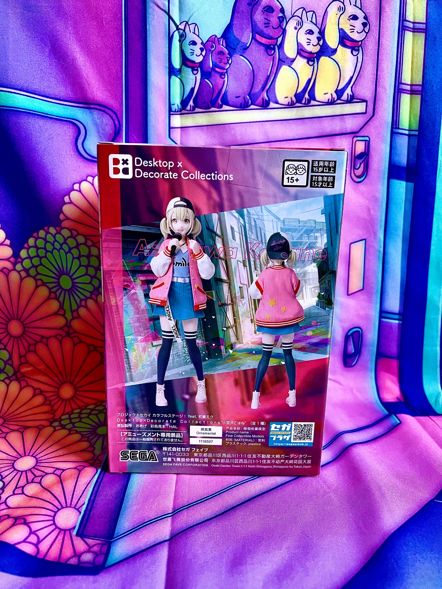 Figure - Kohane Azusawa - Project Sekai Colorful Stage ft. Hatsune Miku - Vivid Bad Squad - Desktop×Decorate - 16cm - Sega