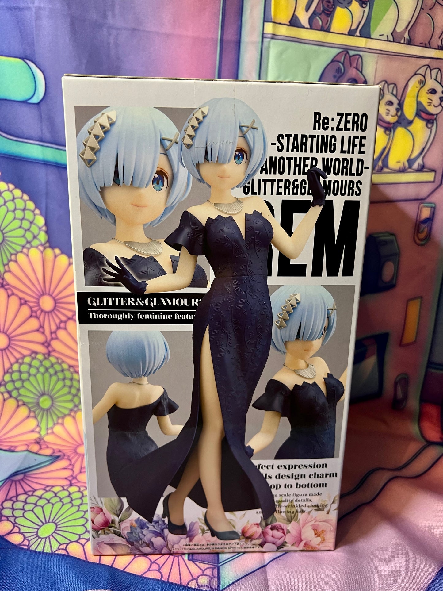Figurine Figure - Re Zero - Rem - Glitter & Glamours - Bandai Spirits - Neuve - 23cm