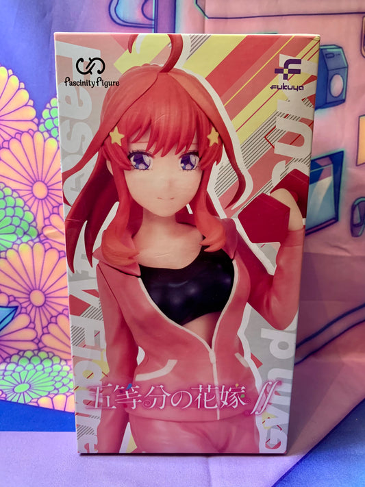 The Quintessential Quintuplets - Nakano Itsuki - Fascinity Figure - Gym Date Style - Fukuya - New