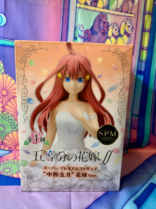 The Quintessential Quintuplets Figure - Nakano Itsuki - SPM Figure - Hanayome Ver. - SEGA - New