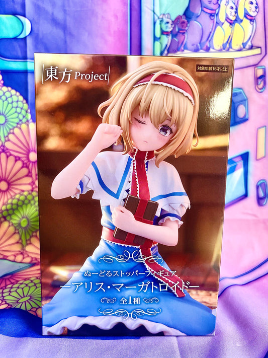 Figurine - Touhou Project - Alice Margatroid - Noodle Stopper - FuRyu - 10cm (Damaged box)