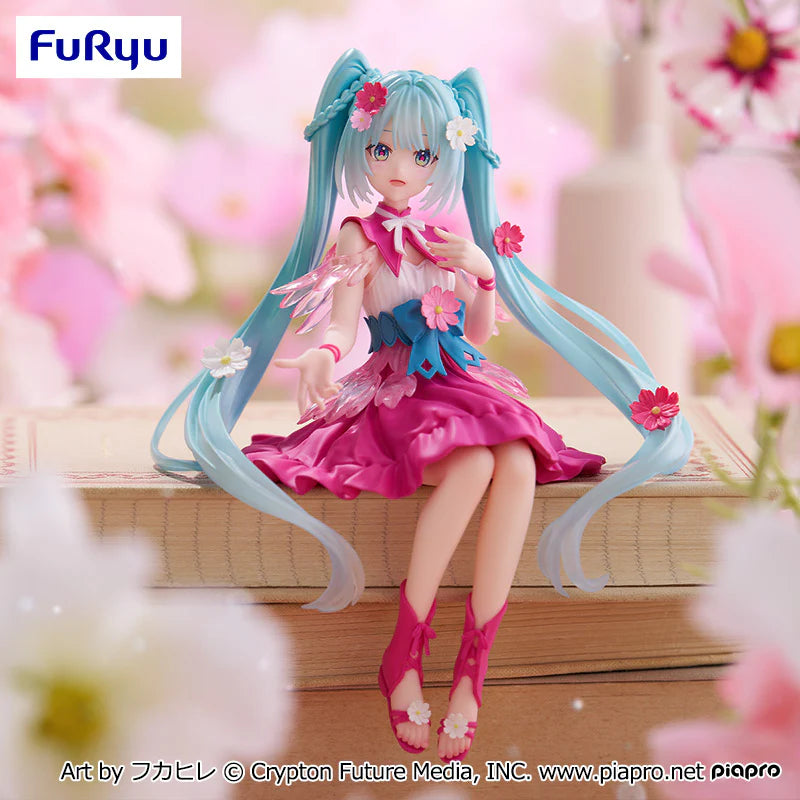 Figurine - Hatsune Miku - Flower Fairy - Noodle Stopper Figure - Cosmos - 14cm