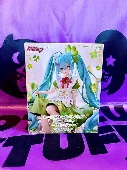 Figurine - Hatsune Miku - Noodle Stopper Figure - Flower Fairy - Clover - 15cm