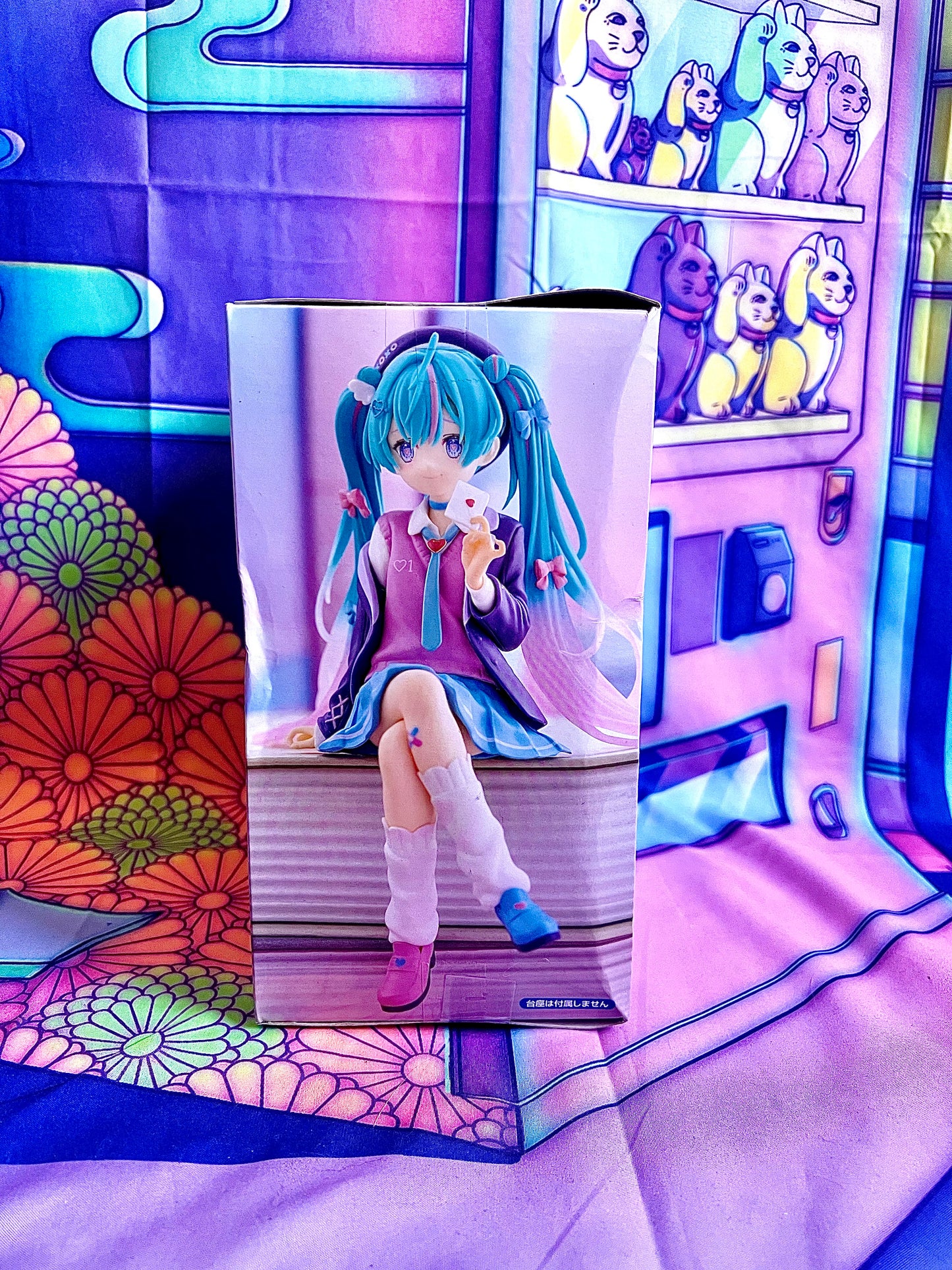 Figurine - Hatsune Miku - Noodle Stopper Figure - Love Blazer - 13cm (Damaged box)