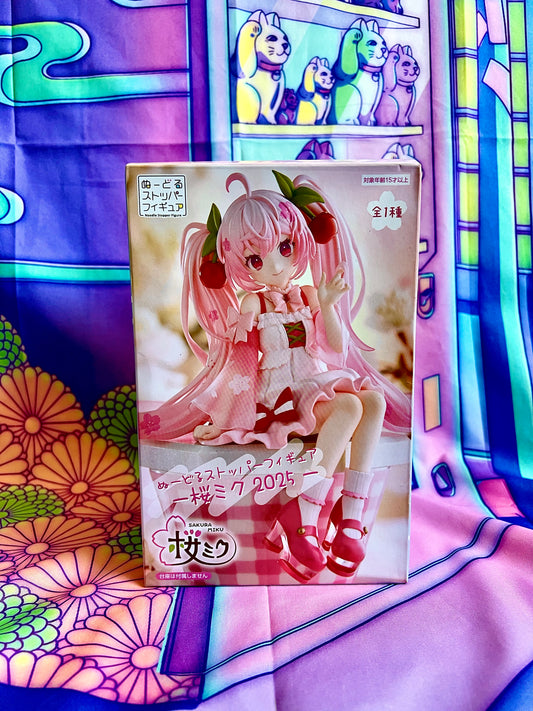 Figure - Hatsune Miku - Noodle Stopper Figure - Sakura, 2025 Ver. - Furyu - 14cm
