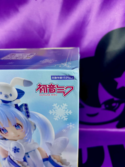 Figurine - Snow Miku - Rabbit Yukine - Noodle Stopper - Snow Sky Town - 15cm [En Stock]