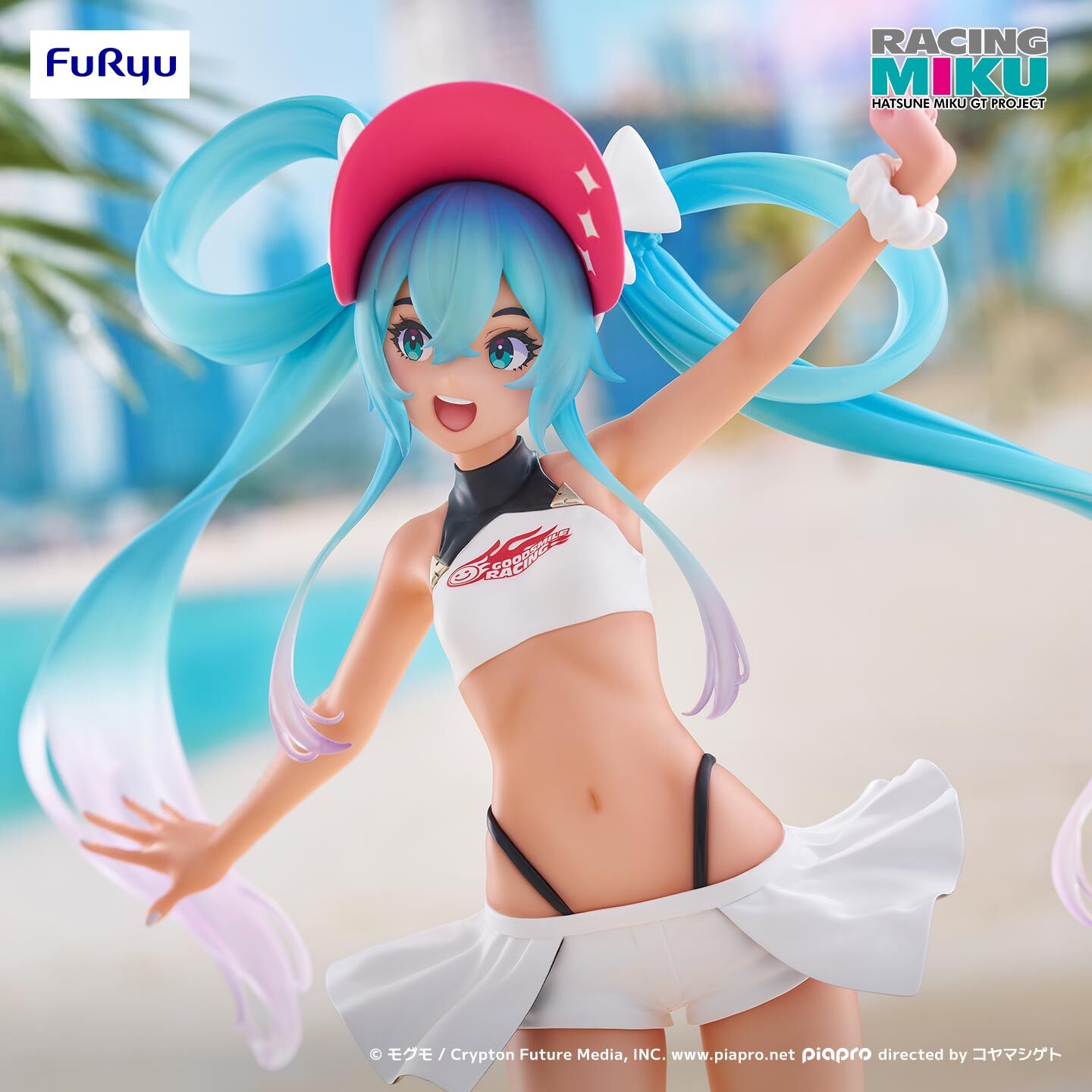 Figurine - Hatsune Miku - Trio-Try-iT Figure - Racing 2024 Summer Holiday Ver - 22.5cm