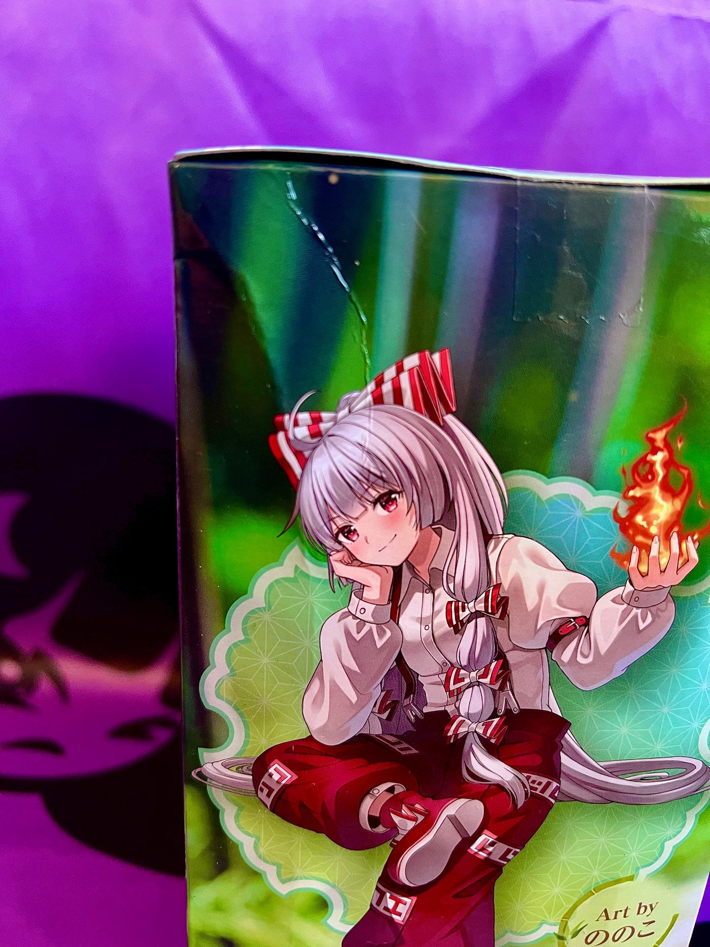 Figurine - Touhou Project - Huziwara no Mokou - Noodle Stopper Figure - 15cm (Boite Grade B)