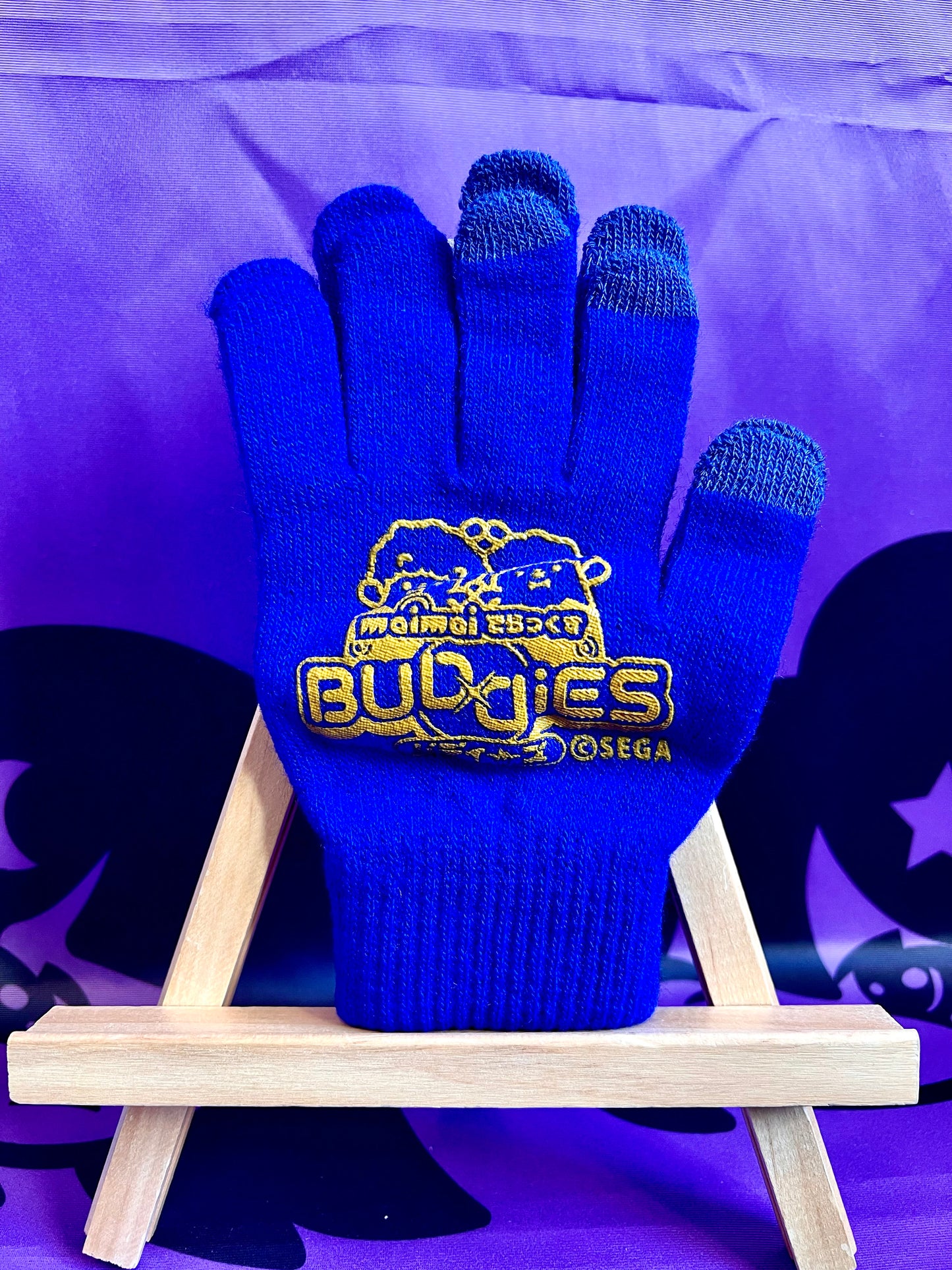 Gloves - Chunithm Ongeki Maimai - Blue &amp; Yellow - Official - One Size