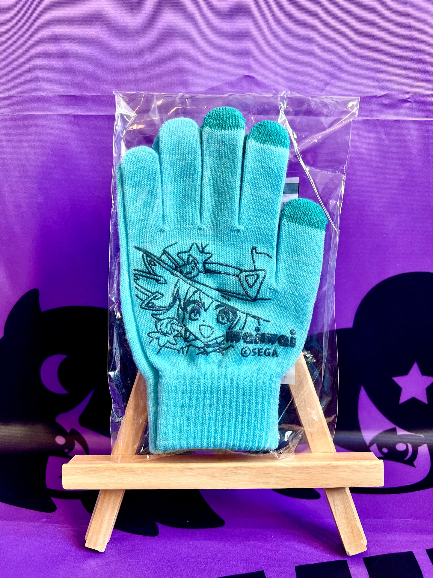 Gloves - Chunithm Ongeki Maimai - Turquoise - Official - One Size