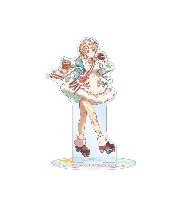 Grand Stand Acrylique - Rin Kagamine Art by MIKKUN - SNOW MIKU 2026 [Précommande]