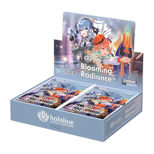 Hololive Official Card Game - Blooming Radiance - hBP01e Re - 12 Booster Box (in English) [Reprint] [Pre-order]