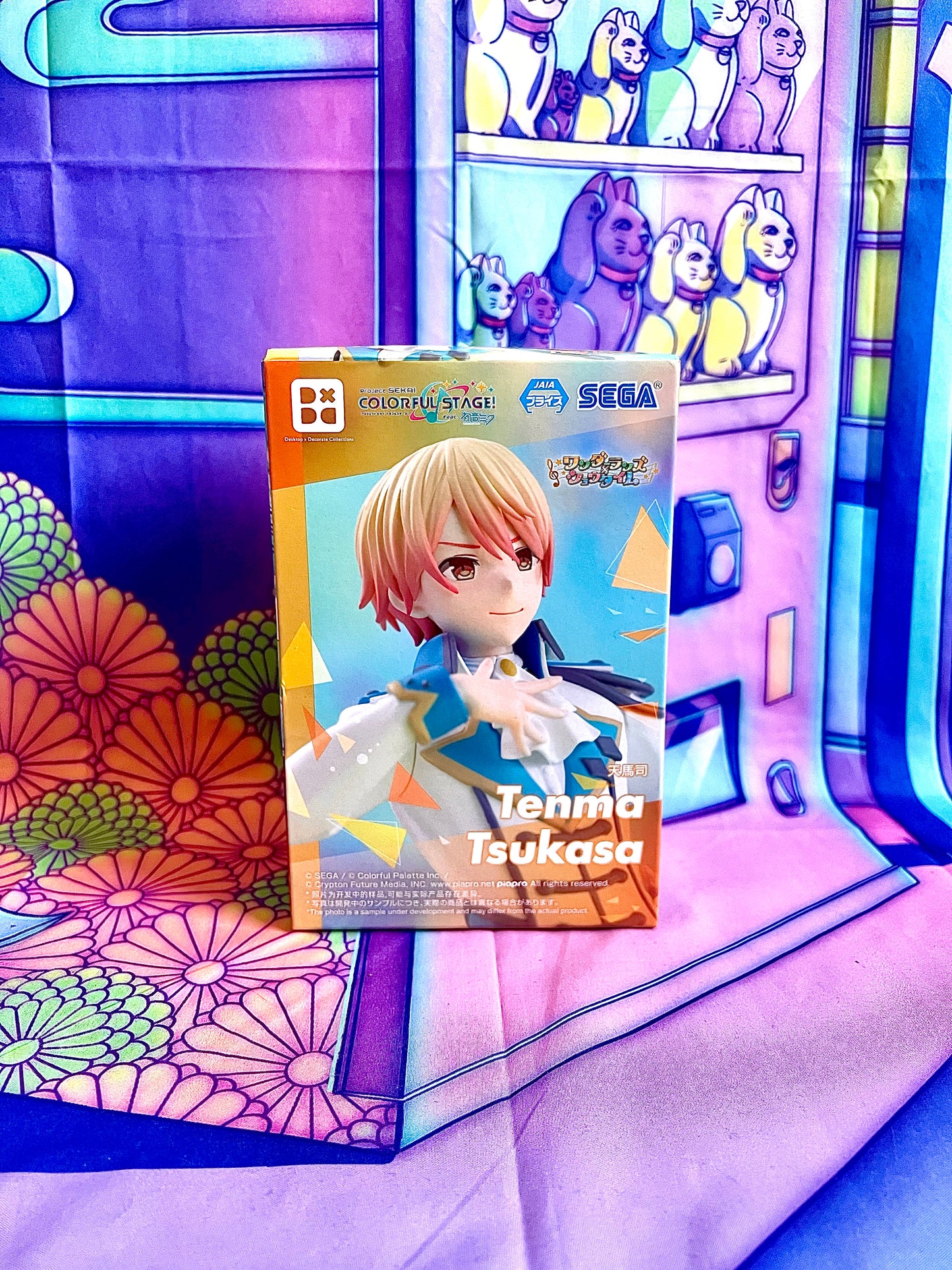 Figure - Tsukasa Tenma - Project Sekai ft. Hatsune Miku - 16cm (damaged box)