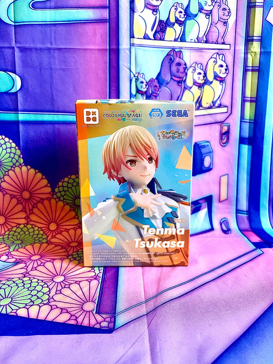 Figurine - Tsukasa Tenma - Project Sekai ft. Hatsune Miku - 16cm (boite abimée)