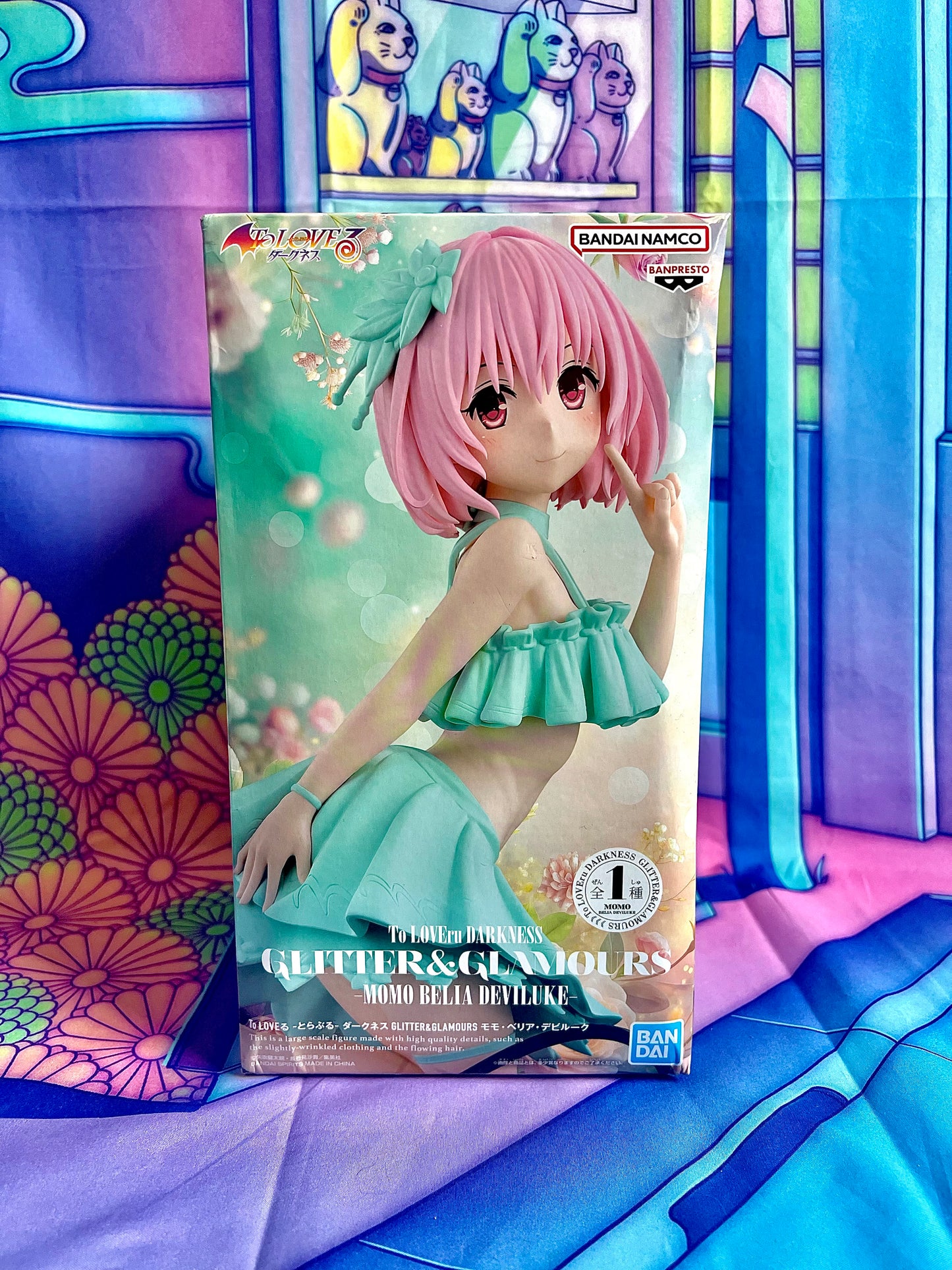 Figurine - To LOVE ru Darkness - Momo Belia Deviluke - Glitter & Glamours (Boite Grade C)