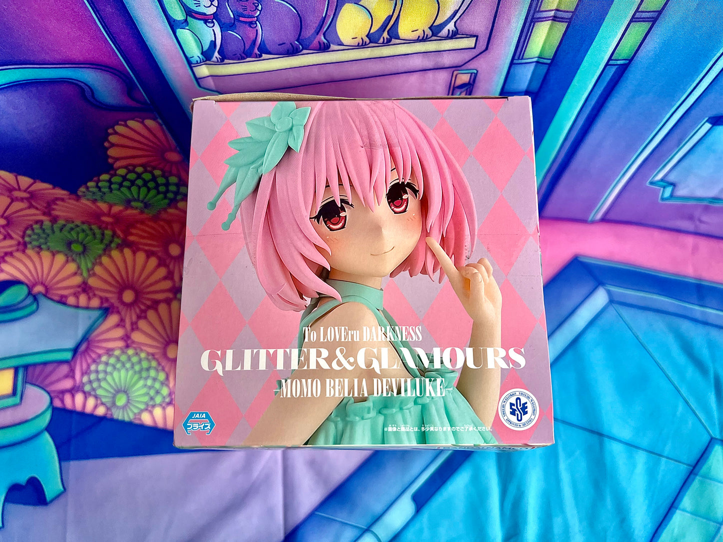 Figurine - To LOVE ru Darkness - Momo Belia Deviluke - Glitter & Glamours (Boite Grade C)