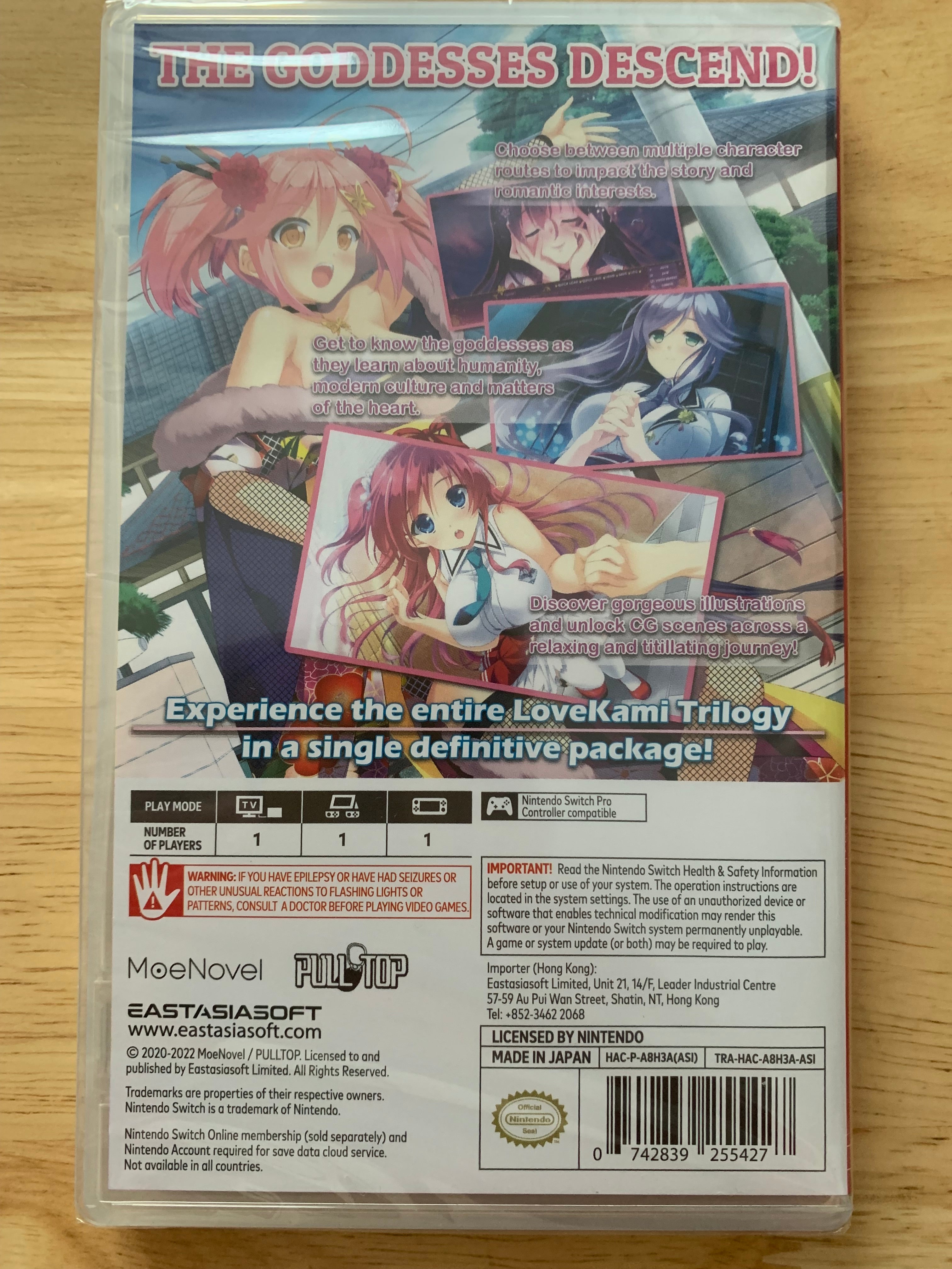 LoveKami Trilogy Limited sold Edition (Nintendo Switch, new)