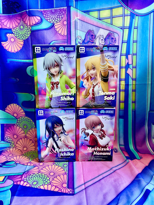 Figurine - Project Sekai Colorful Stage ft. Hatsune Miku - Leo/Need - Desktop×Decorate - 16cm - Sega - Lot de 4