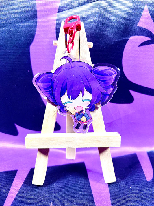 Keychain - Rhythm-chan (Teto Cosplay) Wand - OtakuStuff Merch [In Stock]