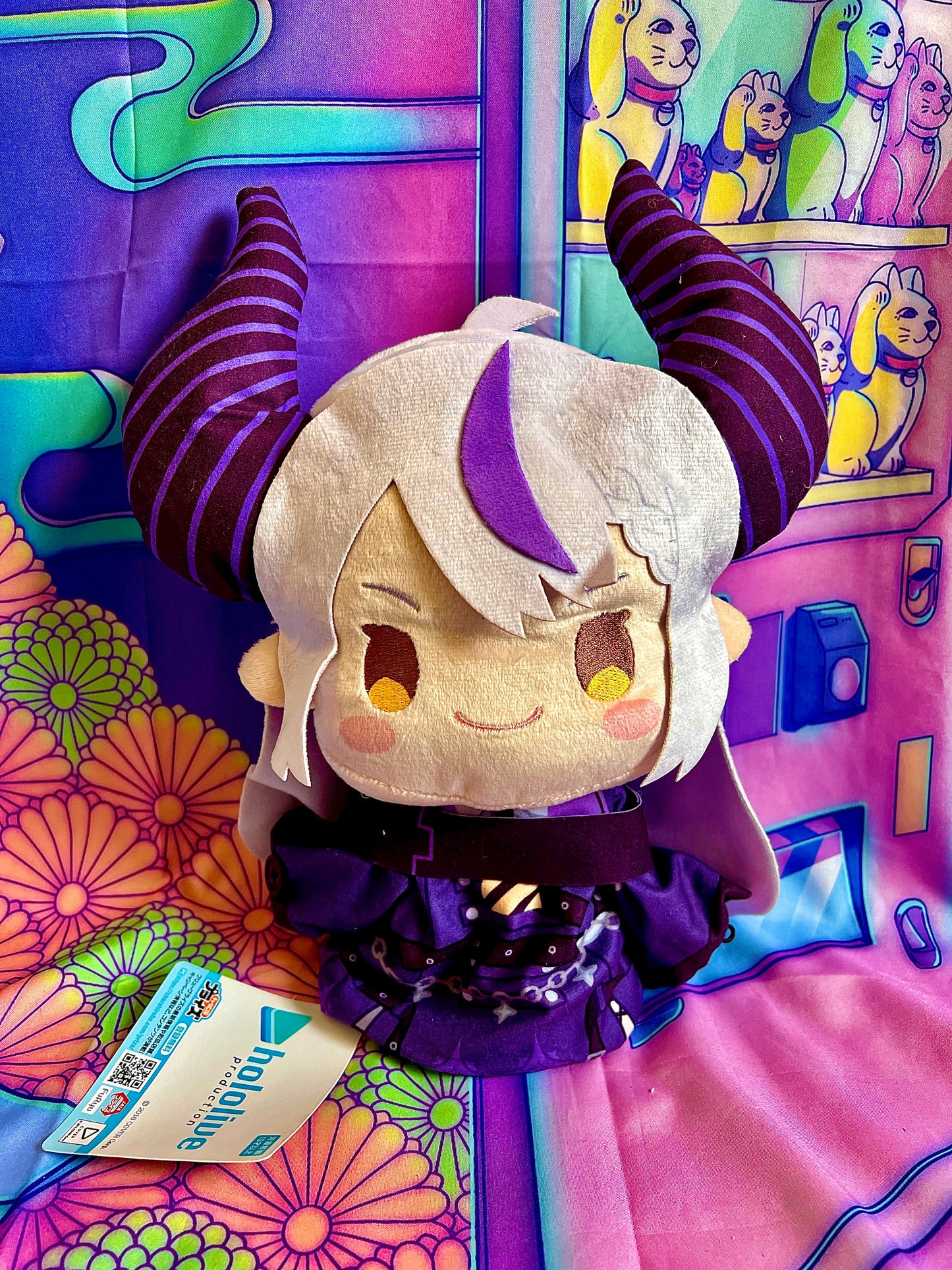 Marionnette Peluche - La+ Darknesss - Hololive Production - Furyu - 20cm