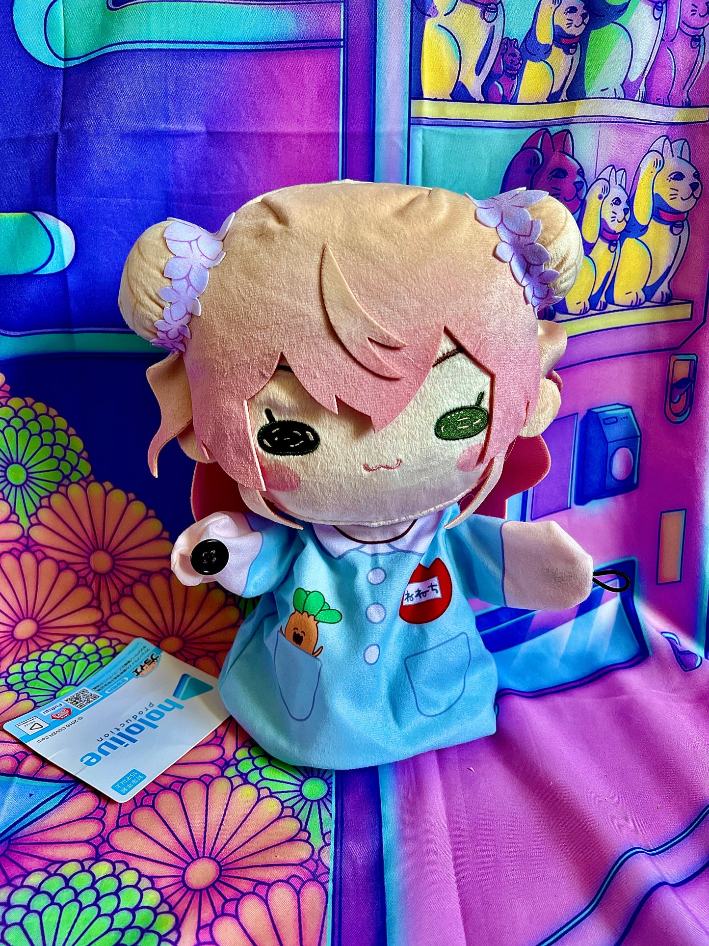 Marionnette Peluche - Momosuzu Nene (V2) - Hololive Production - Furyu - 20cm