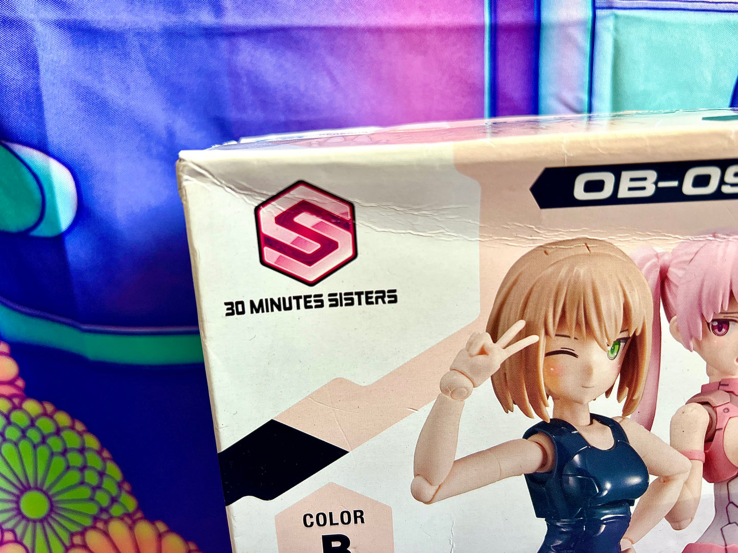 Model Kit - 30 Minutes Sisters 30MS - 0B-09 Body Parts (Arm Parts & Leg Parts color B) - Bandai Namco - Non assemblé