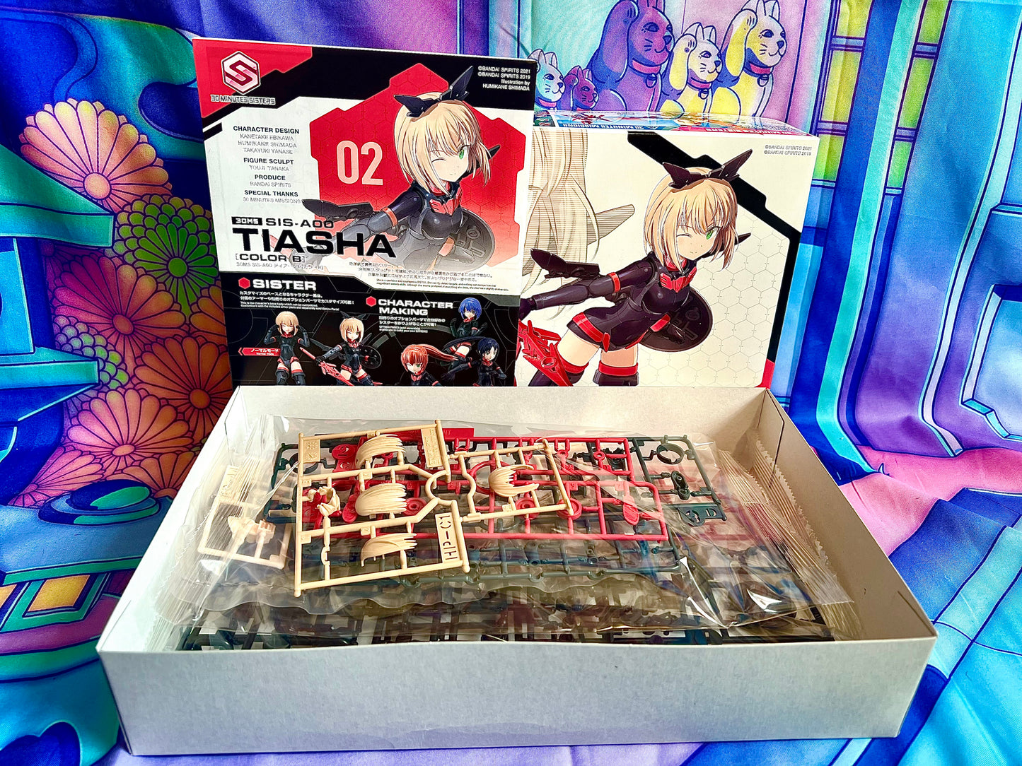Model Kit - 30 Minutes Sisters 30MS - Sis-A00 Tiasha (Color B)  - Bandai Namco - Non assemblé