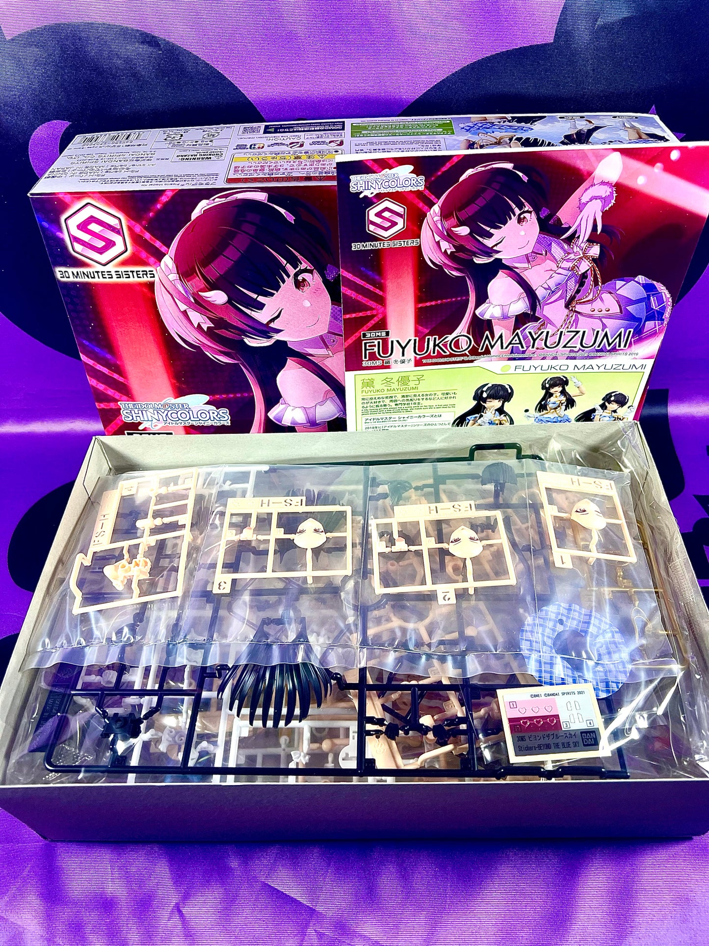 Model Kit - 30 Minutes Sisters 30MS - The Idolmaster - Fuyuko Mayuzumi