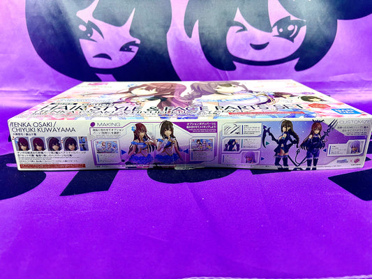 Model Kit - 30 Minutes Sisters 30MS - The Idolmaster - Hair Style & Face Parts Set (Tenka & Chiyuki)