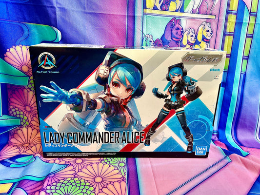 Model Kit - Bandai Gunpla - Alpha Tango - Lady Commander Alice - Used Unassembled