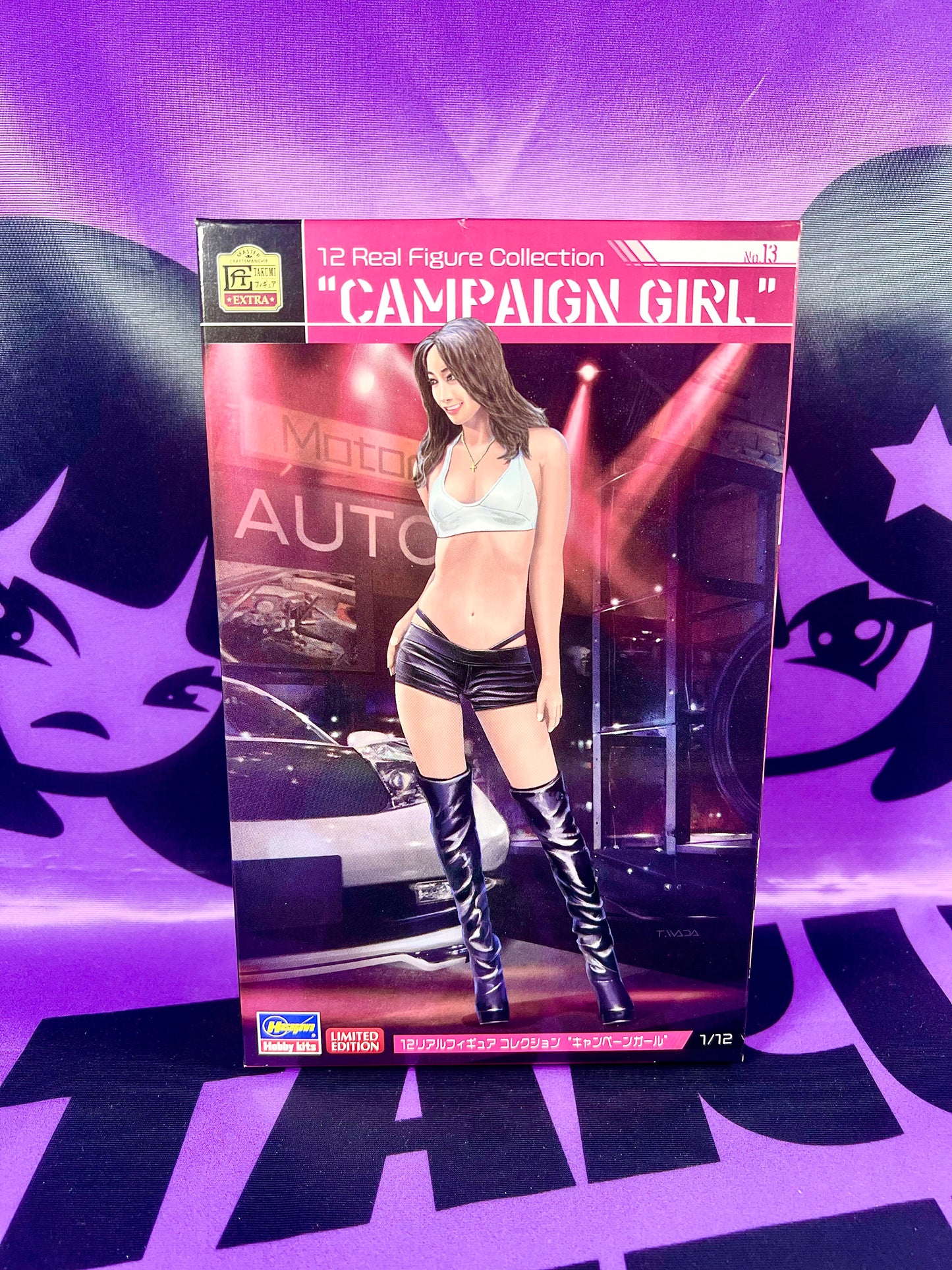 Model Kit - Campaign Girl - Real Figure Collection No.13 - Hasegawa - 1/12 - Non assemblée