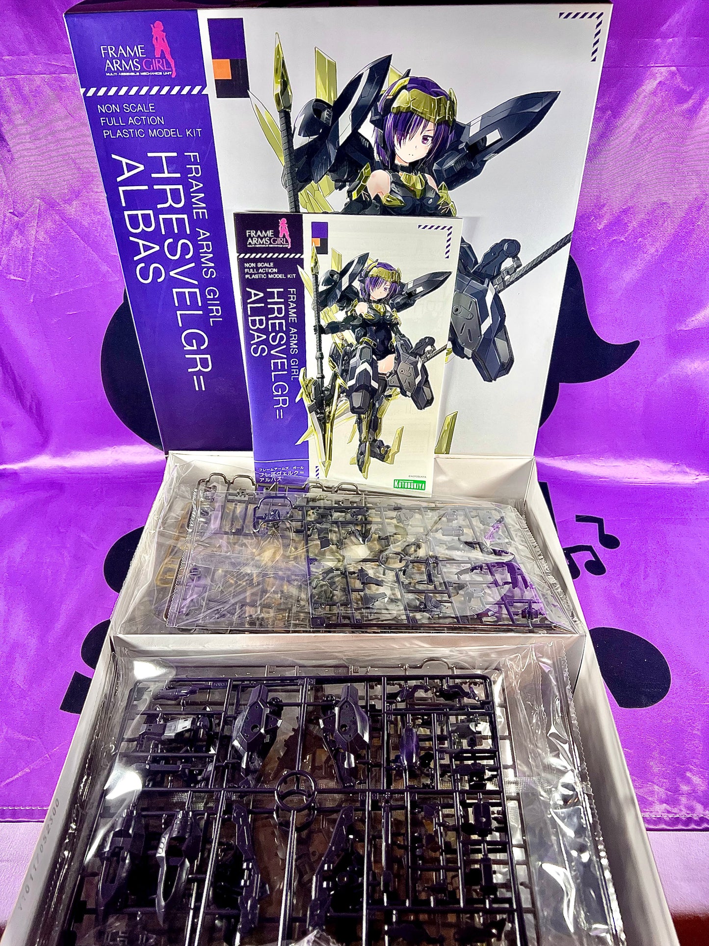 Model Kit - Frame Arms Girl - Hresvelgr Albas - Kotobukiya - Non assemblé