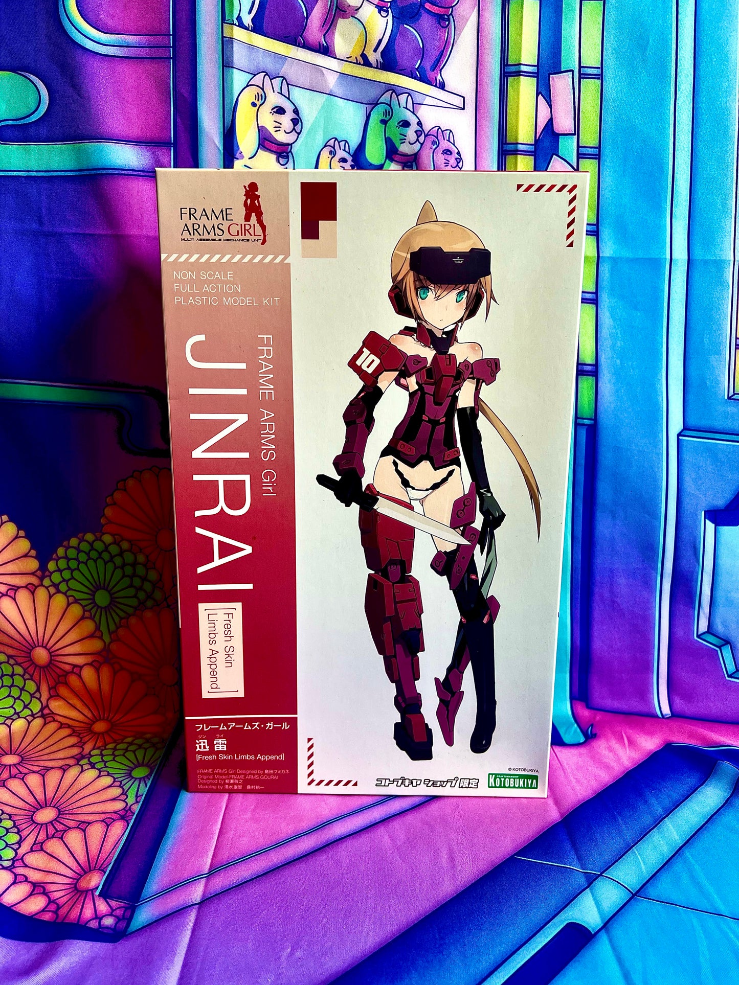 Model Kit - Frame Arms Girl - Jinrai Fresh Skin Limbs Append - Kotobukiya - Occasion Non assemblée