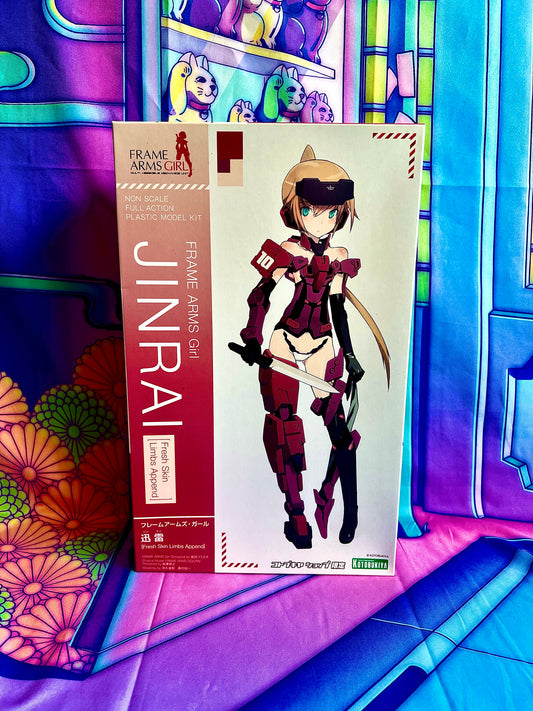 Model Kit - Frame Arms Girl - Jinrai Fresh Skin Limbs Append - Kotobukiya - Used Unassembled